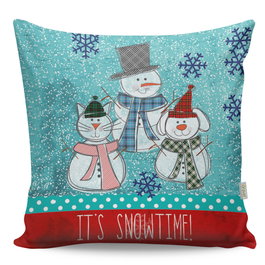 Aberto Design A12951 Cojín Lujoso 43x43cm 50% Algodón 50% Poliéster Relleno Silicona